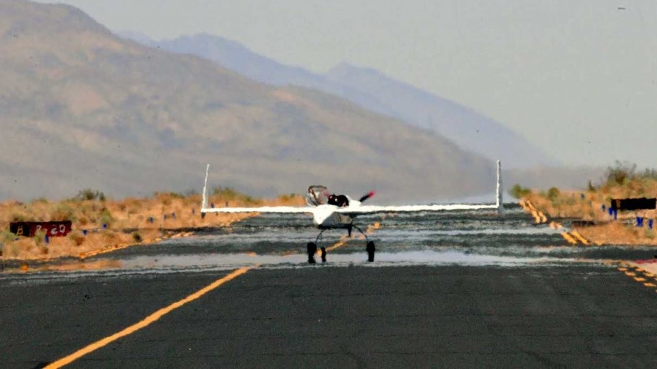 Chip Yates electric airplane speed record