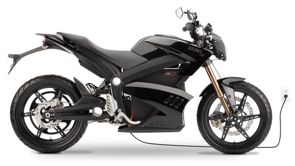 2013 ZERO-S plugged ZERO Motorcycles