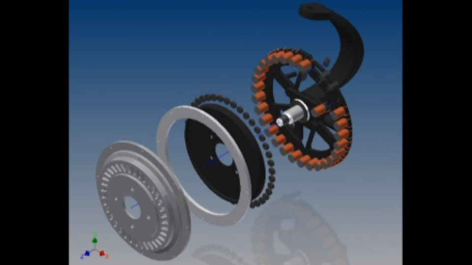 Plug-In Hybrid Retrofit Kit MTSU Wheel Hub Motor