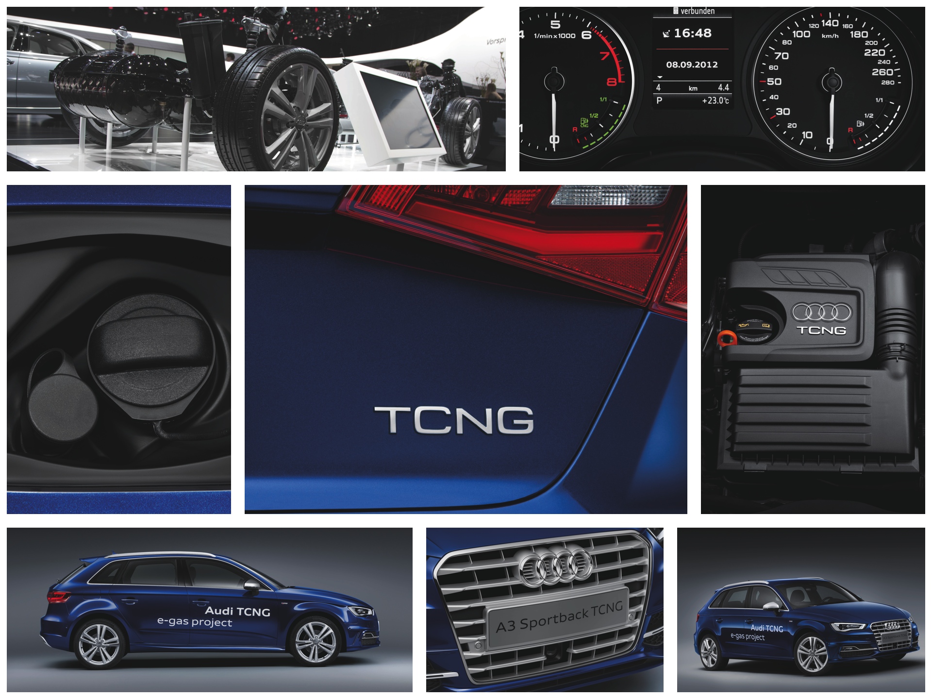 Audi A3 Sportback TCNG e-gas