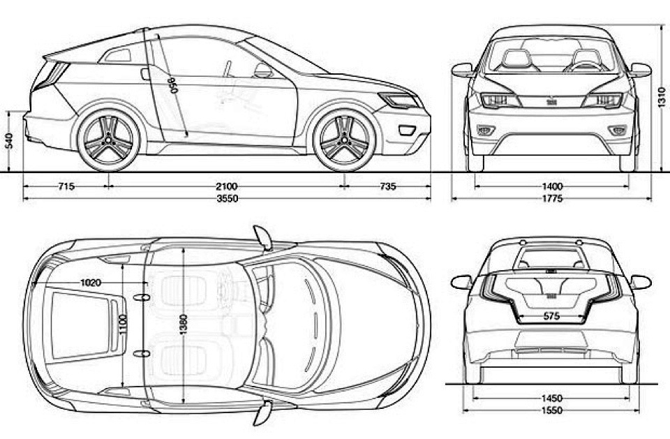 TUM Visio.M projekt dimensions